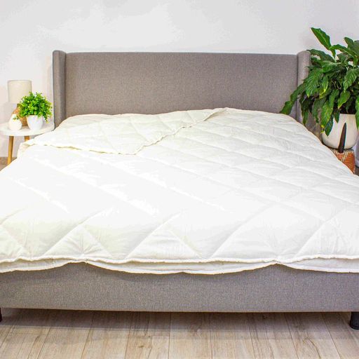 Ковдра "FOUR SEASON" 200*210 см (150г/250г/м2) (microfiber) (Білий)